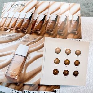✨ Set of 10 Dior Glow Star Filter Sample Palette Set ✨